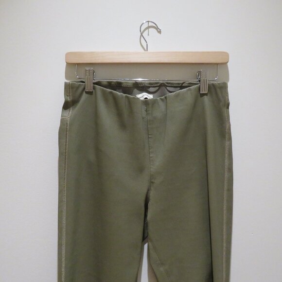 BY MALENE BIRGER Elenaso 100% Lamb Leather Legging Pants in Taupe Quiet Luxury - Picture 3 of 15